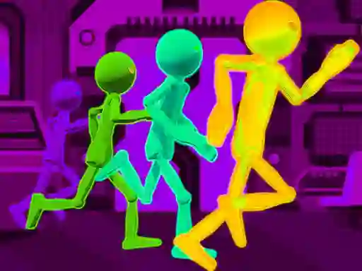 遊戲Stickman Escape Parkour在線