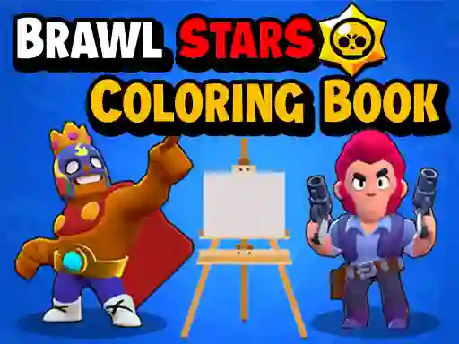 遊戲Brawl Stars Coloring Books在線