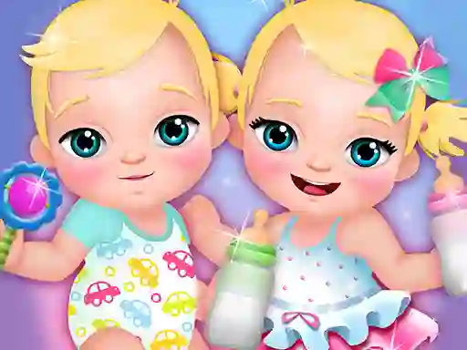 遊戲My New Baby Twins在線