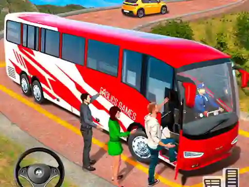 遊戲Modern Bus Simulator New Parking Games在線