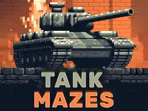 遊戲Tank Mazes在線