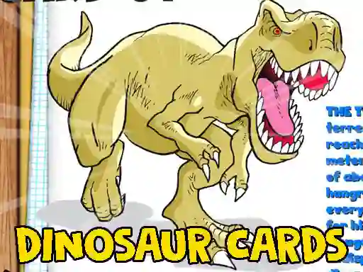 遊戲Dinosaur Cards在線