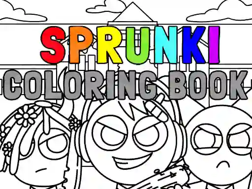 遊戲Sprunki Coloring Book在線