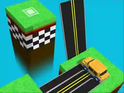 遊戲Blocky Taxy ZigZag在線