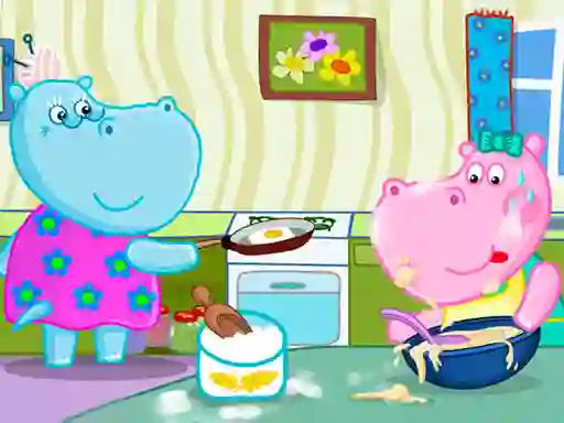 遊戲Hippo Cooking School在線