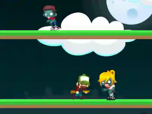 遊戲Zombies Jump在線