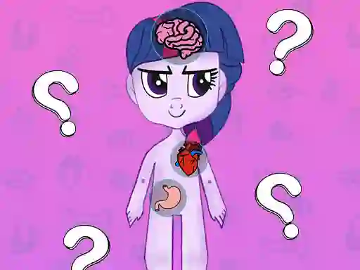 遊戲My Little Pony Learning The Body在線
