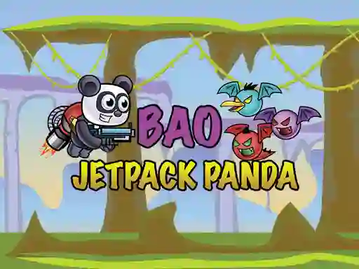 遊戲Jetpack Panda Bao在線