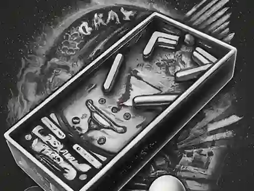 遊戲Pinball Black N White在線