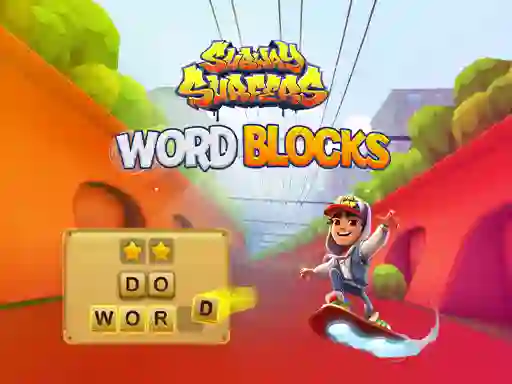 遊戲Subway Surfers Word Blocks在線