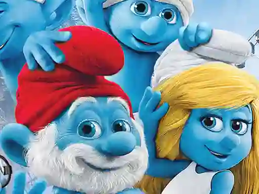 遊戲Smurf Jigsaw Puzzle Collection在線
