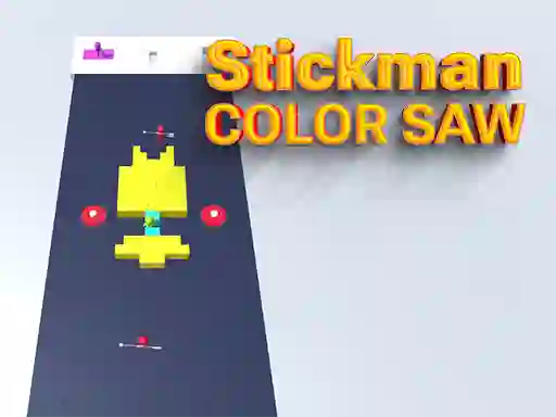 遊戲Stickman Color Saw在線