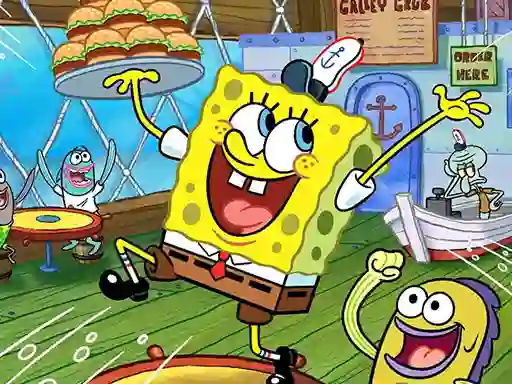 遊戲Sponge Bob Jigsaw Puzzle collection在線