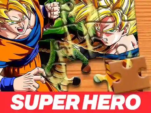 遊戲Dragon Ball Super Hero Jigsaw Puzzle在線