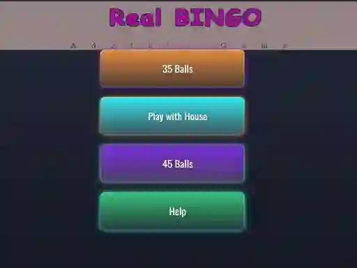 遊戲Real BINGO在線