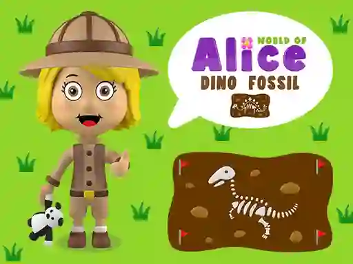 遊戲World of Alice Dino Fossil在線