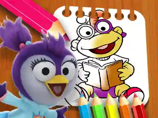 遊戲Muppet Babies Coloring Book在線
