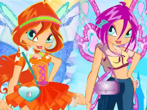 遊戲Winx Stylish Dress在線