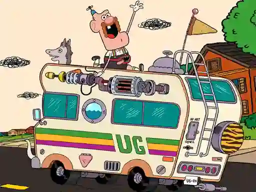遊戲Uncle Grandpa Hidden在線