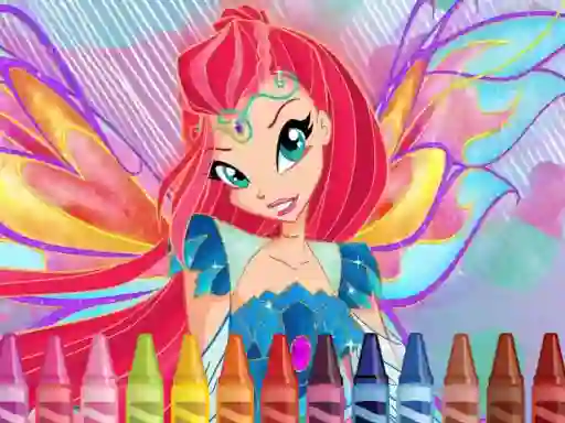 遊戲Winx Coloring在線