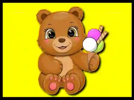 遊戲Cute Bear Memory在線