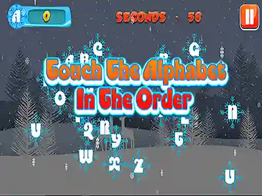 遊戲Touch the Alphabet in the Order在線