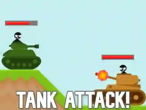 遊戲Stickman Tanks在線