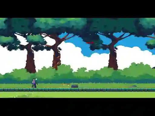 遊戲Smoke man runner 2d在線