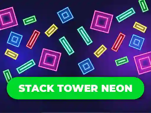 遊戲Stack Tower Neon: Keep Blocks Balance在線
