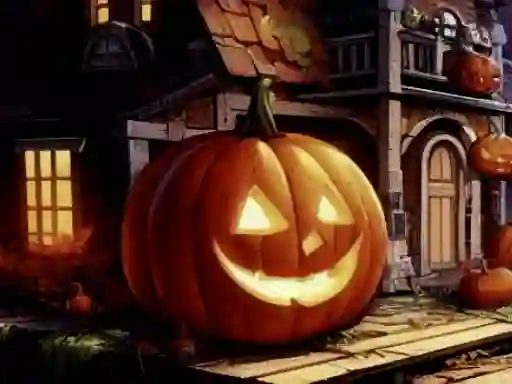 遊戲Halloweem Pumpkin Adventure在線