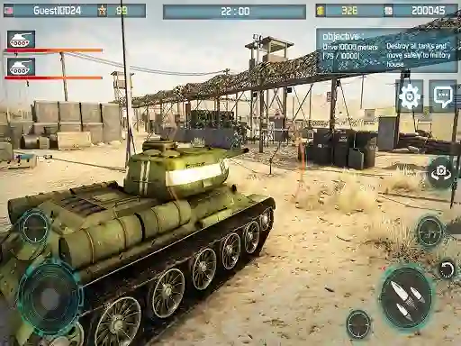 遊戲Battle tank在線