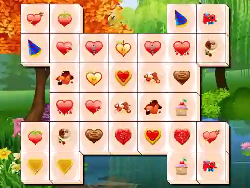 遊戲Valentines Day Mahjong在線
