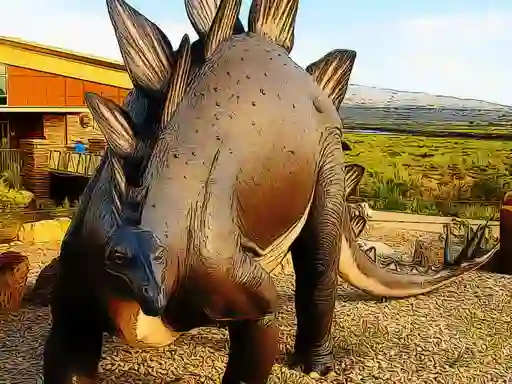 遊戲Stegosaurus Dinosaur Jigsaw在線