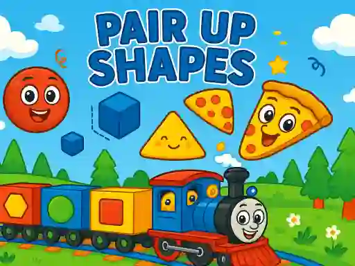 遊戲Pair Up Shapes在線
