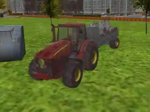 遊戲3D city tractor garbage sim在線
