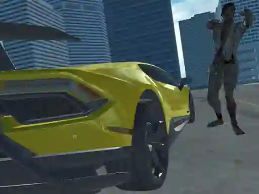 遊戲Supercars zombie driving 2在線