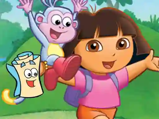 遊戲Dora Find Hidden Map在線