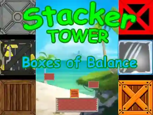遊戲Stacker Tower Boxes of Balance在線