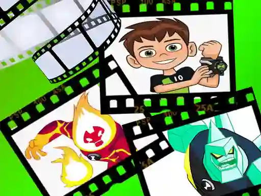 遊戲Ben 10 Create Scene在線