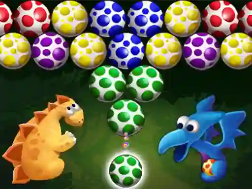 遊戲Dino Eggs Bubble Shooter在線