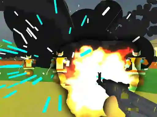 遊戲Robot Base Shootout 3D在線