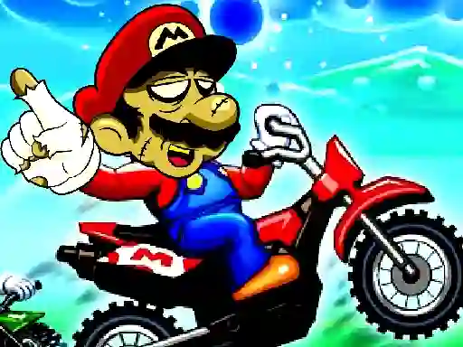 遊戲Super Mario Halloween Wheelie在線