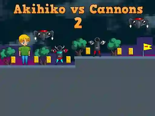 遊戲Akihiko vs Cannons 2在線