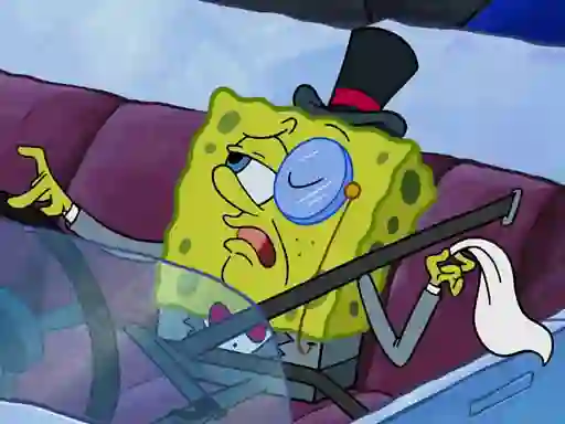 遊戲Spongebob Driving Test Hidden在線