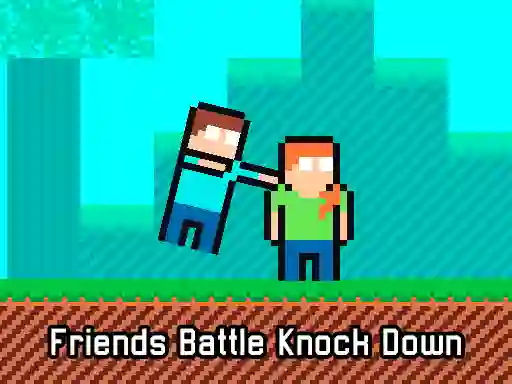 遊戲Friends Battle Knock Down在線