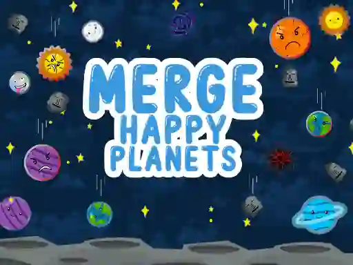 遊戲Merge Happy Planets在線