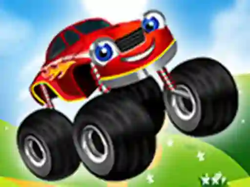 遊戲Monster Trucks Kids Racing在線