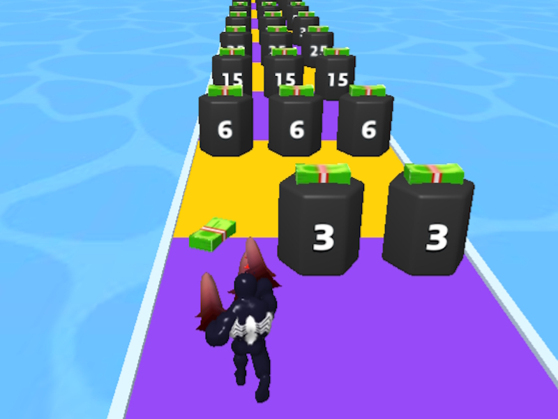 遊戲毒液運行3D在線