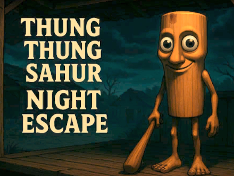 遊戲Thung Thung Sahur之夜逃脫在線