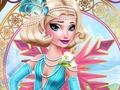 遊戲冰女王裝飾藝術時裝 在線